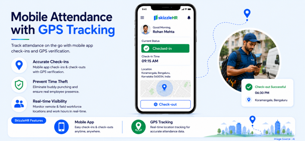 Mobile Attendance with GPS Tracking