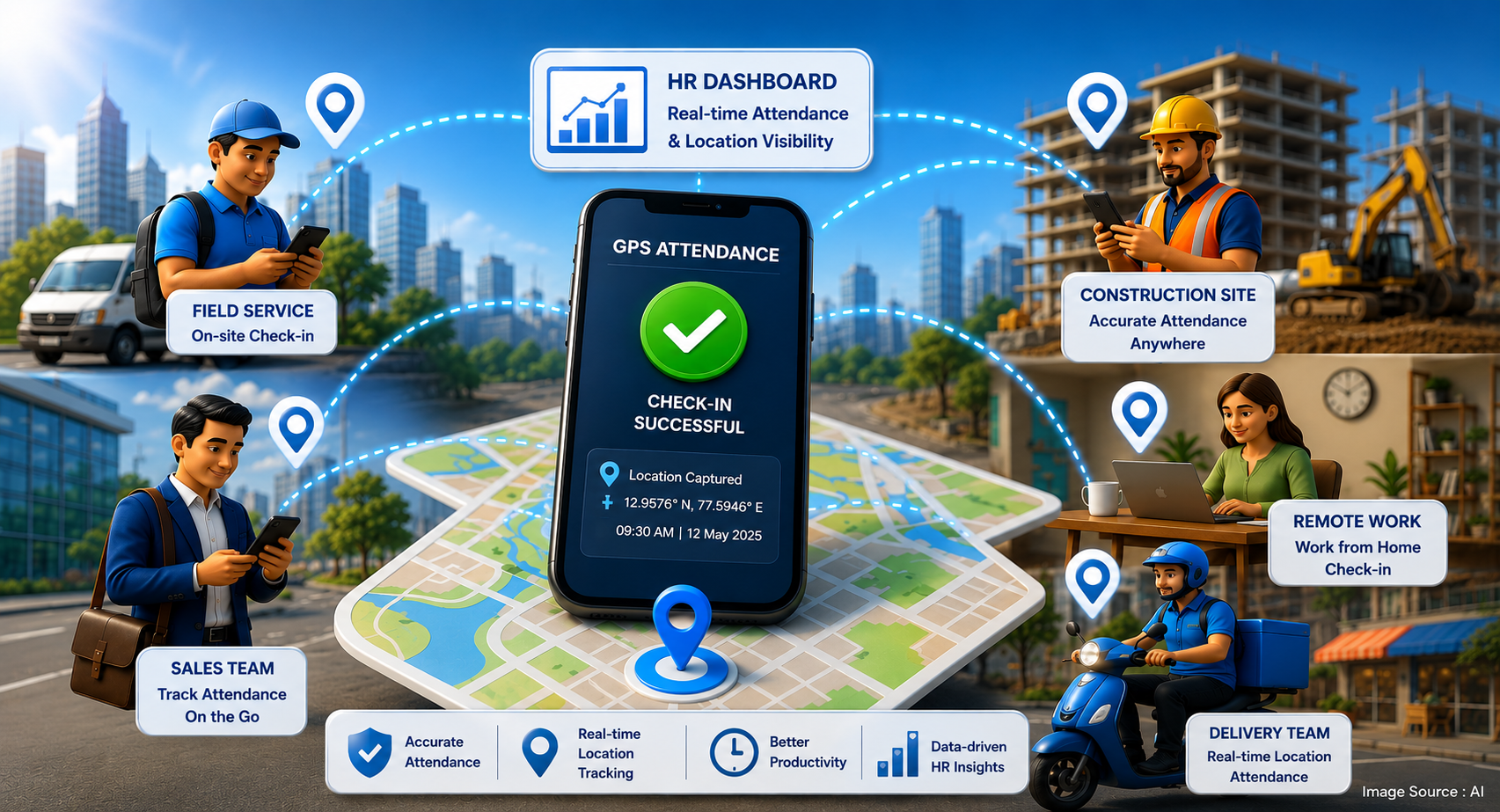 GPS Attendance Tracking System 